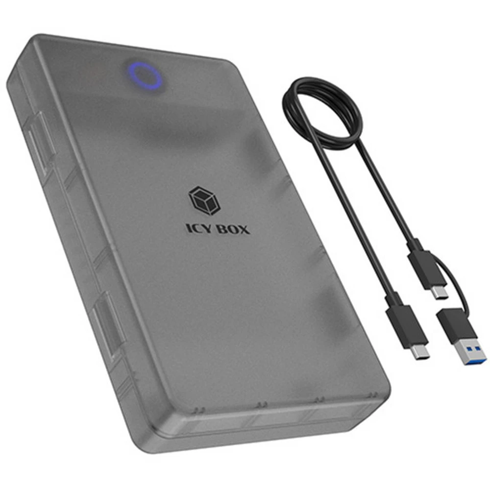 ICY BOX IB-388-CU3 2.5"/3.5" SATA SSD/HDD outer house USB-C 3.2 Gen 1 black 60928