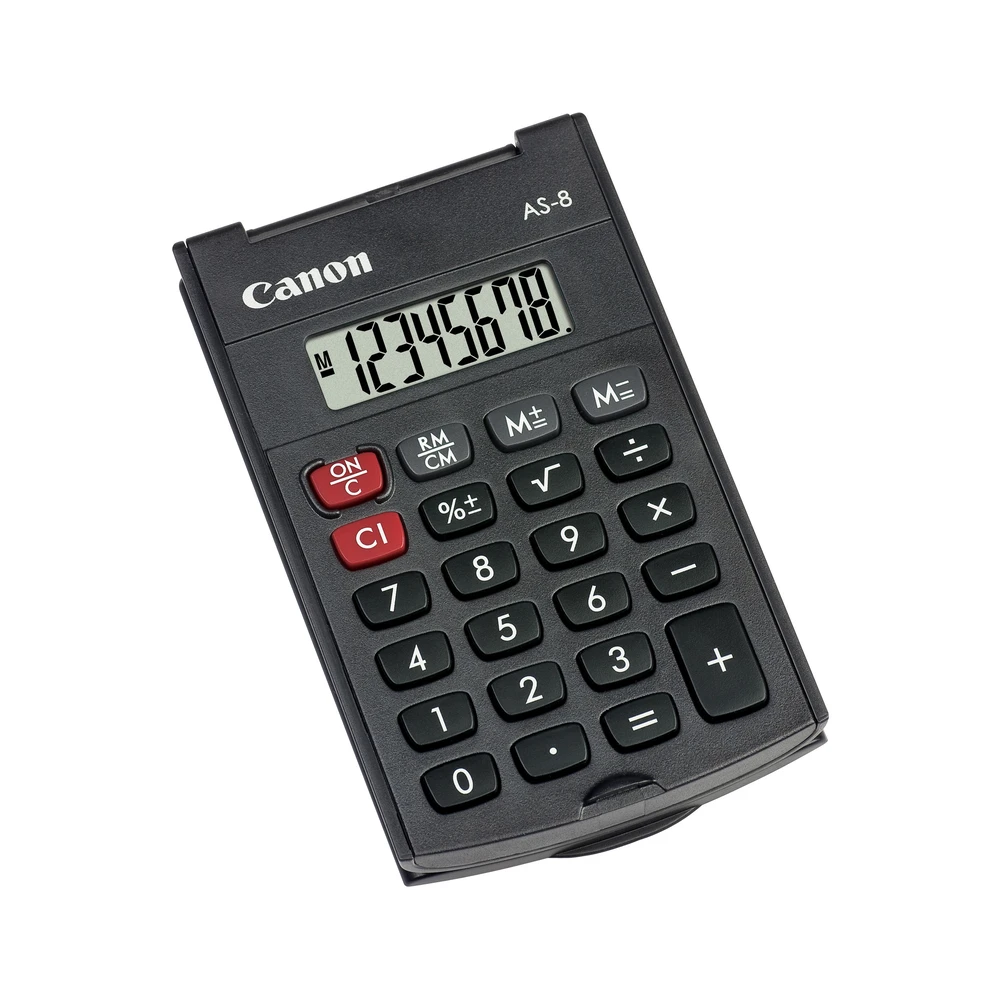 CANON AS-8 black zsebszámológép 4598B001AC