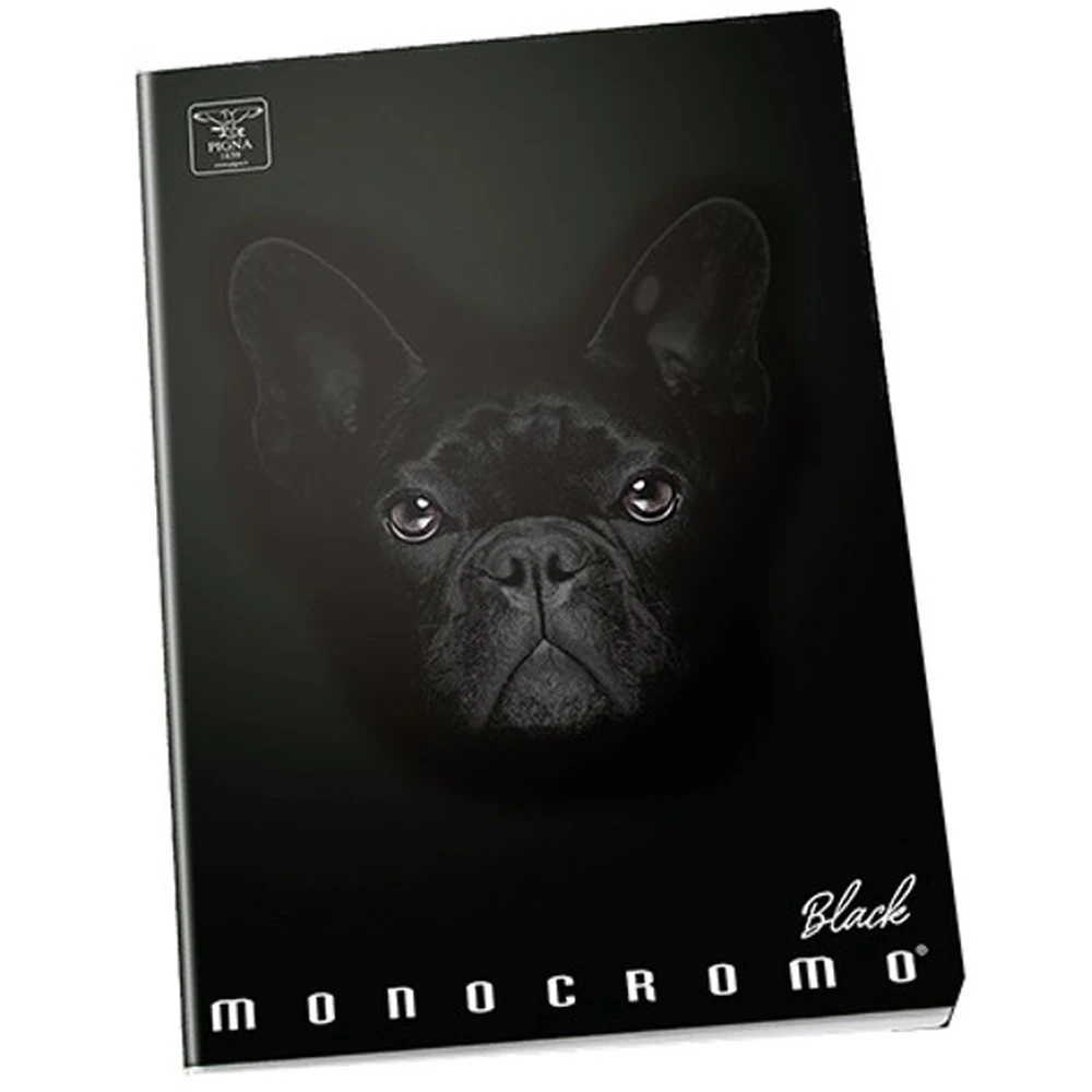 PIGNA Monocromo Black Dog notesz A5 linear P1111-0526