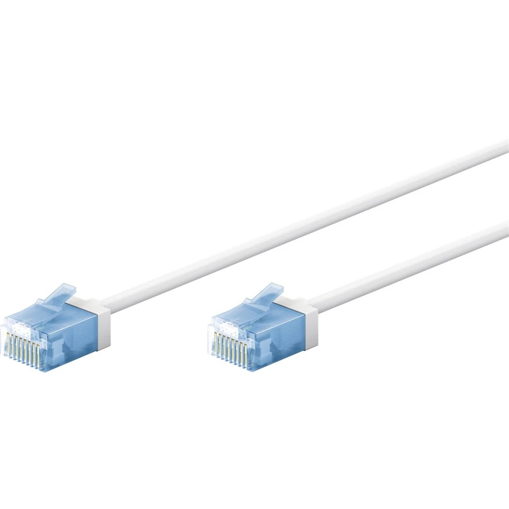 GOOBAY UTP CAT6A Connector White 1m 74286