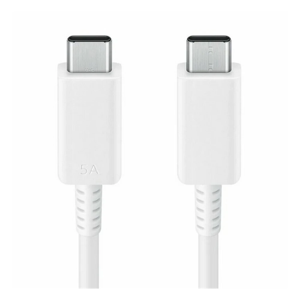 SAMSUNG Adatkábel Type-C - Type-C 5A 100W gyorstöltő 180cm Fehér EP-DX510JWE OEM