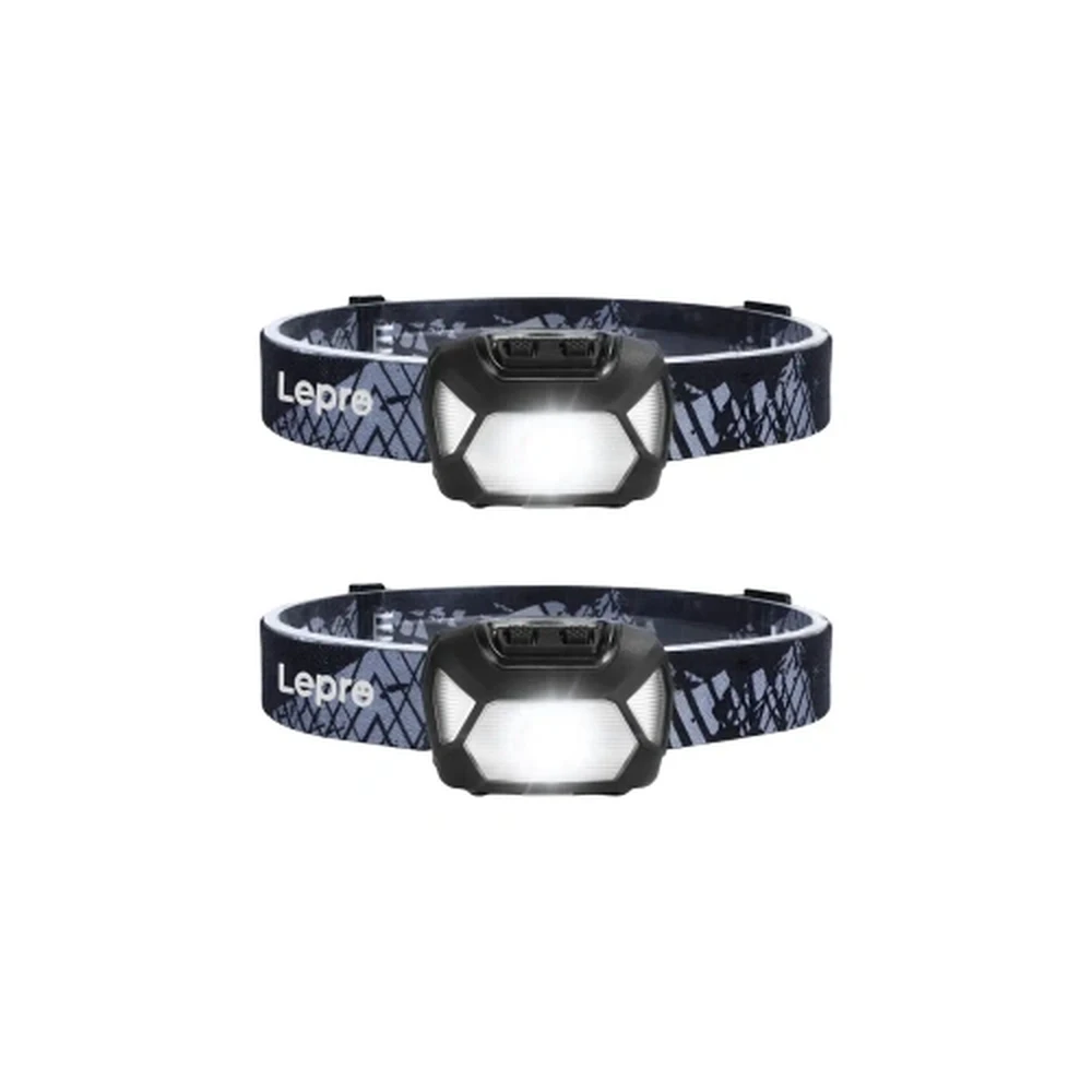 LEPRO 320015-2 type 200 lumenes battery headlight set