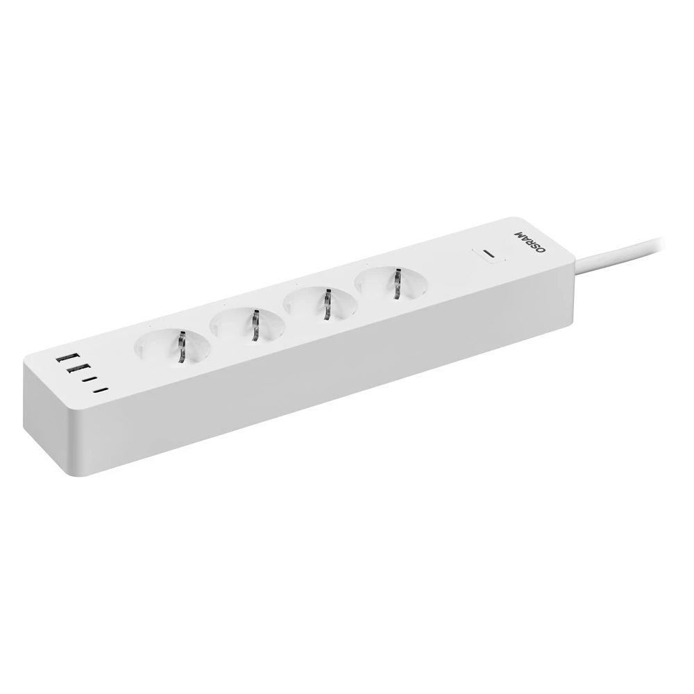 OSRAM Smart+ WiFi Multipower network distributor 4 outlet 2xUSB-A 2xUSB-C white POW-MP-4AL