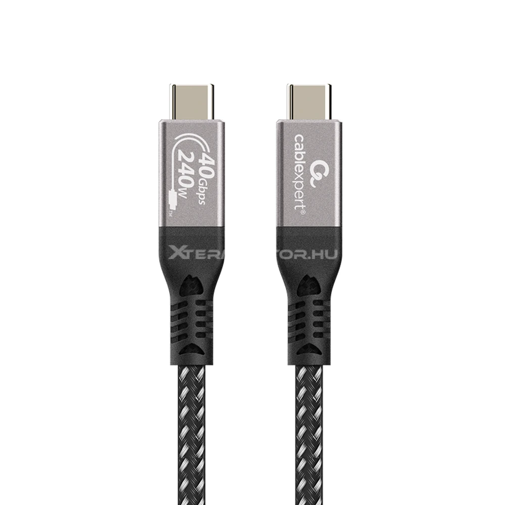 GEMBIRD USB 4.0 Type C veza Crno 0.5m CCBP-USB4-CMCM240-0.5M