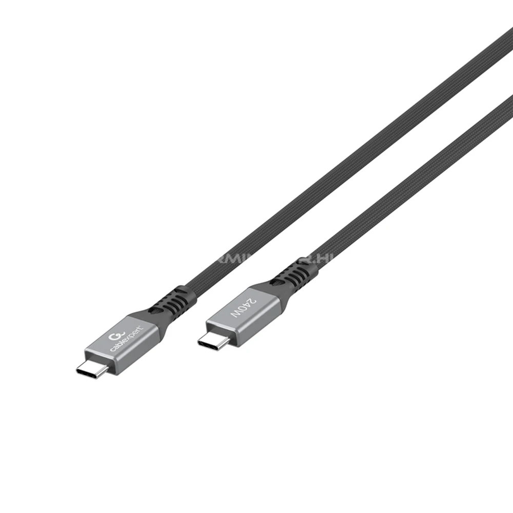 GEMBIRD USB 4.0 Type C Connector Black 0.3m CCBP-USB4-CMCM240-0.3M