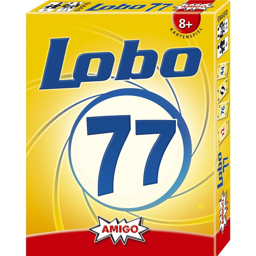 AMIGO Lobo 77 családi kártyajáték 2-8 játékos 8+ 03910