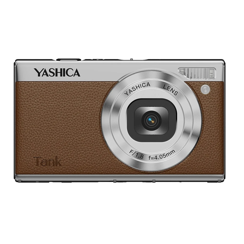 YASHICA Tank camera brown YAS-DGCMTK-BR