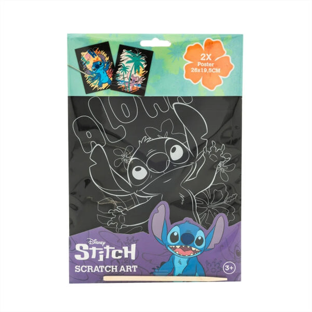 CANENCO Stitch képkarc poszter 2 darabos szett 29x15 cm ST23346