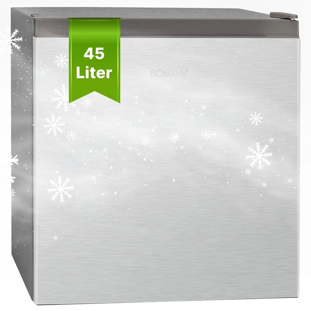 BOMANN KB 7245 ix-look Hűtőszekrényszekrény 45 l E inox