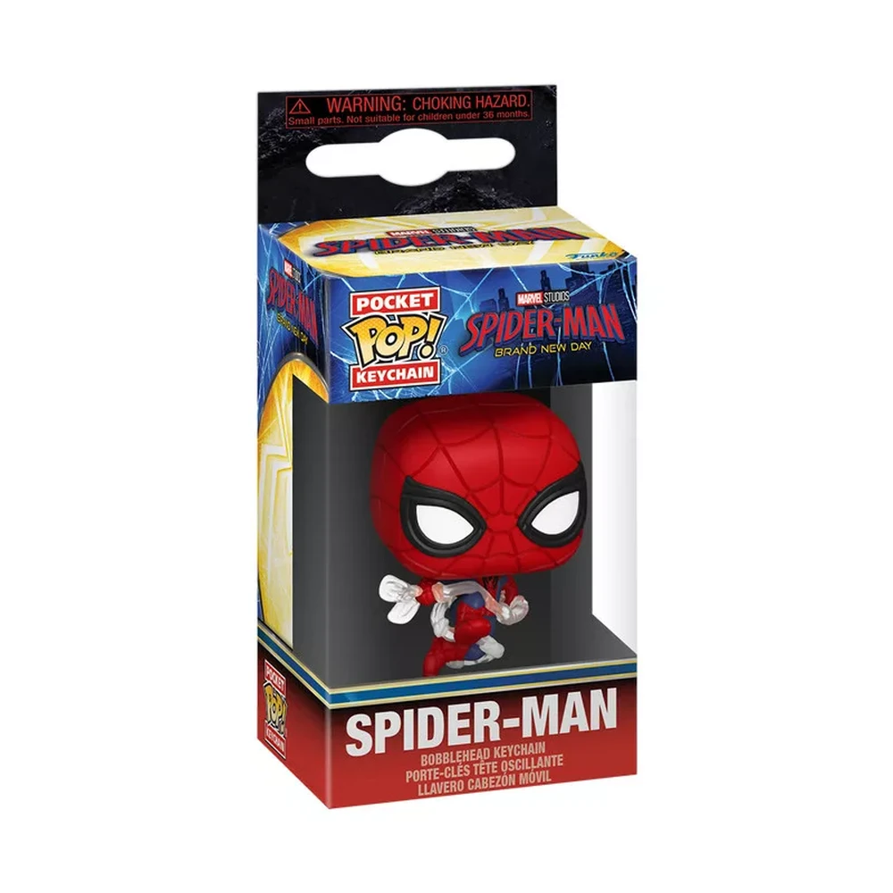 FUNKO Pocket Pop Keychain Marvel Spider-Man Brand New Day kulcstartó 889698839624
