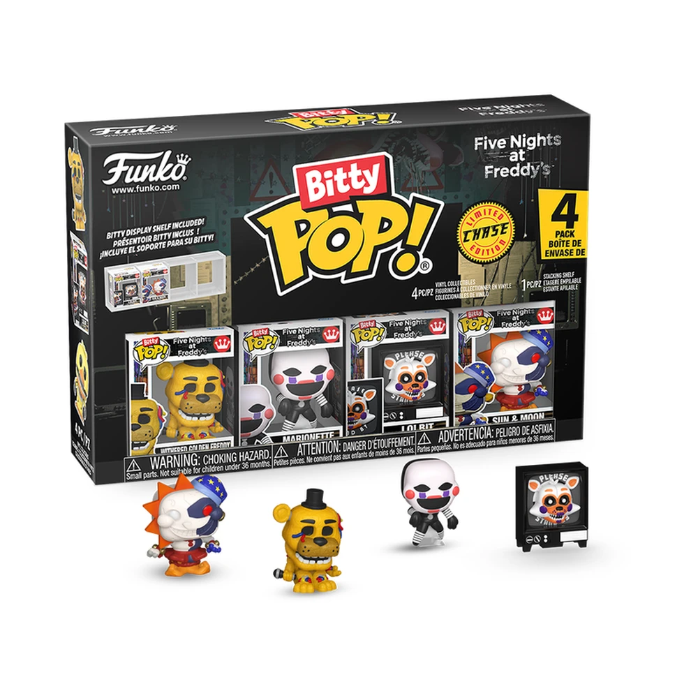FUNKO Bitty Pop 4pk Five Nights at Freddy s - Withered Golden Freddy figura FU92956
