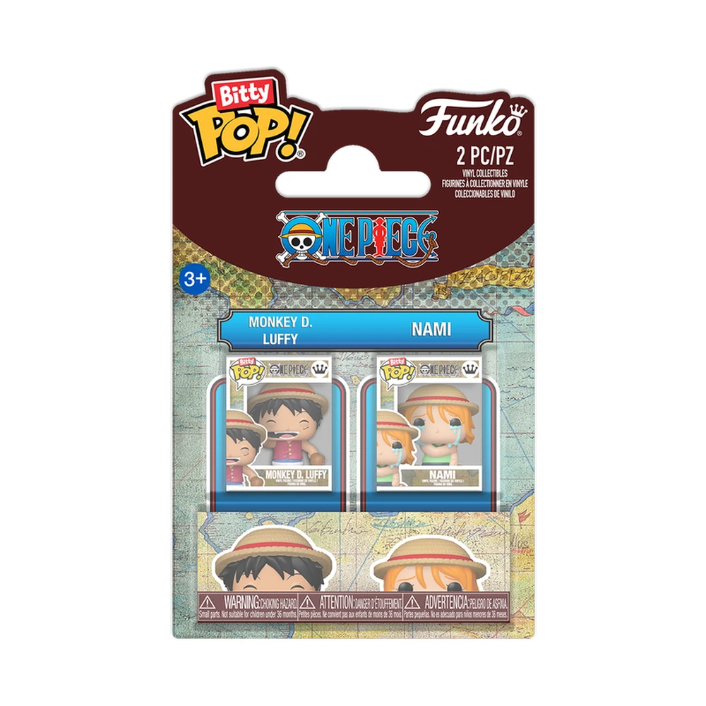 FUNKO Bitty POP 2 csomag: One Piece L & N FU94220 889698942201