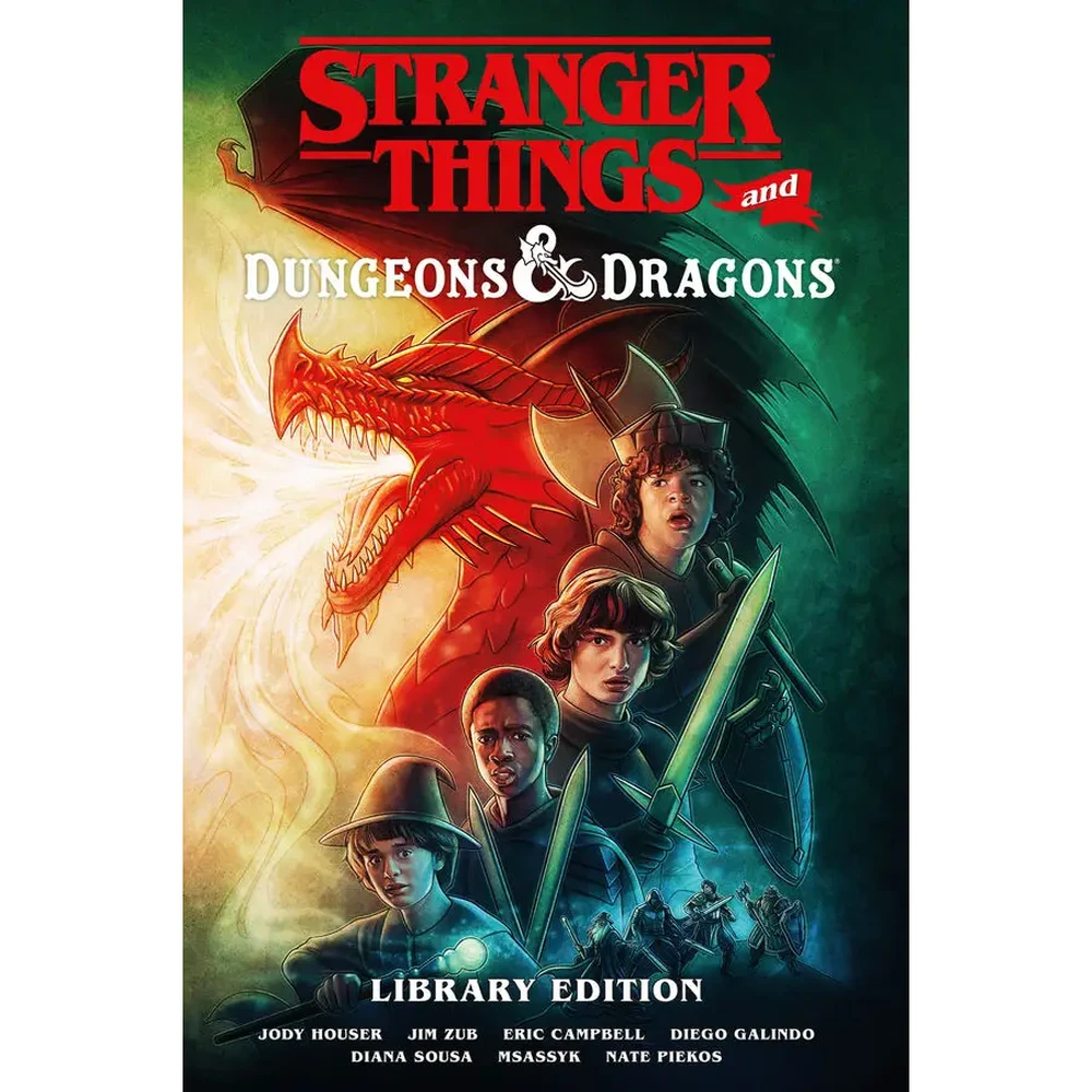 Jody Houser, Eric Campbell, Jim Zub - Stranger Things és D&D képregény gyűjtői kiadás 192 old. DND5E287