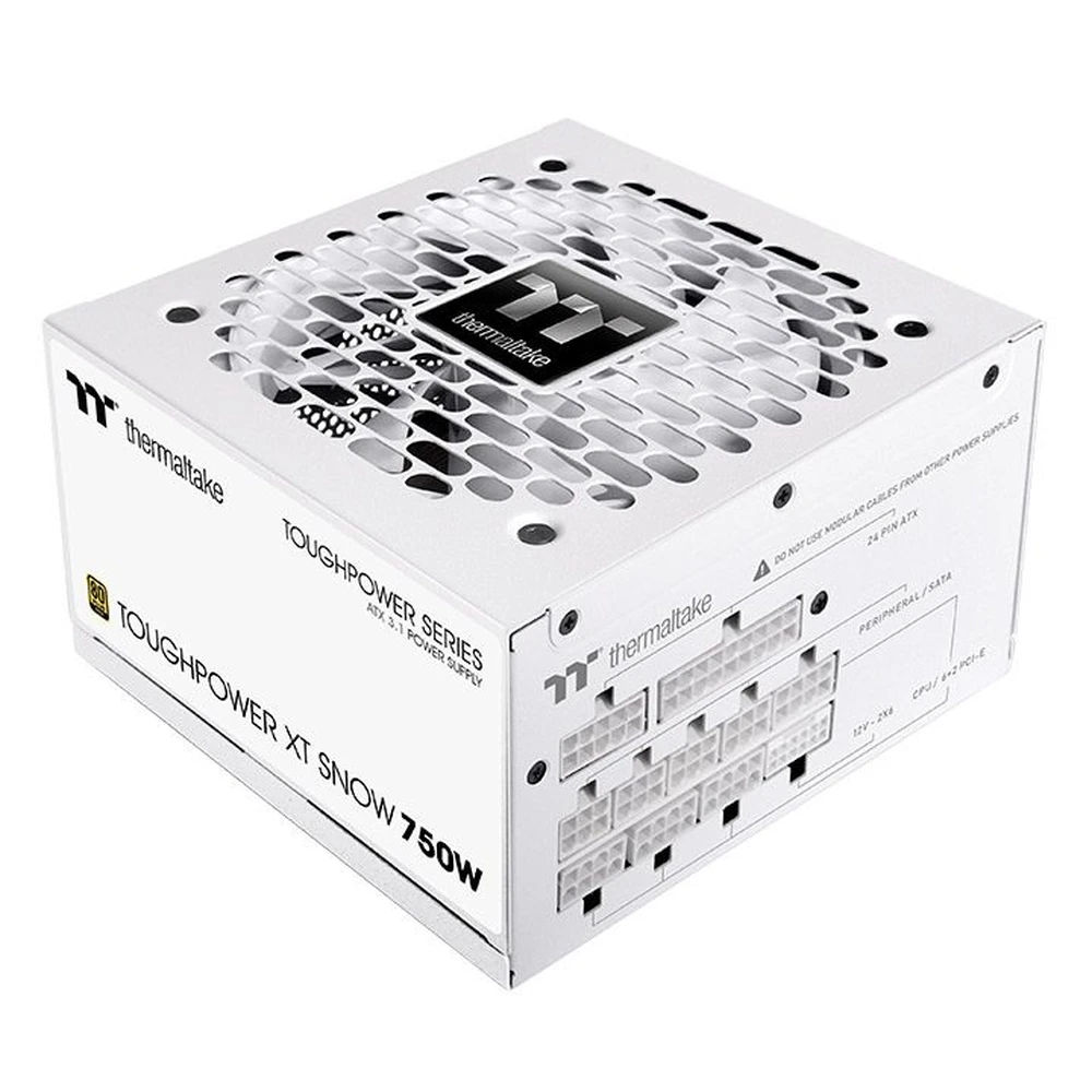 Thermaltake toughpower xt snow 750w | atx 3. 1 in pcie 5. 1 | 80 plus gold | polno modularen | 12v-2x6 | bel napajalnik 3 Thermaltake toughpower xt snow 750w ps-tpx-0750fnfage-w - iponcomp. Com