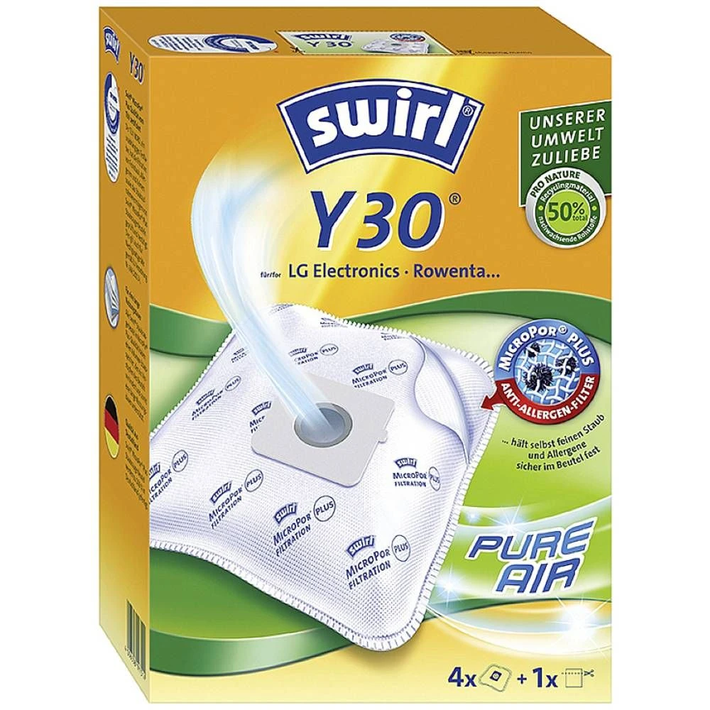 SWIRL Y30 dust 4 pcs + filter 197514