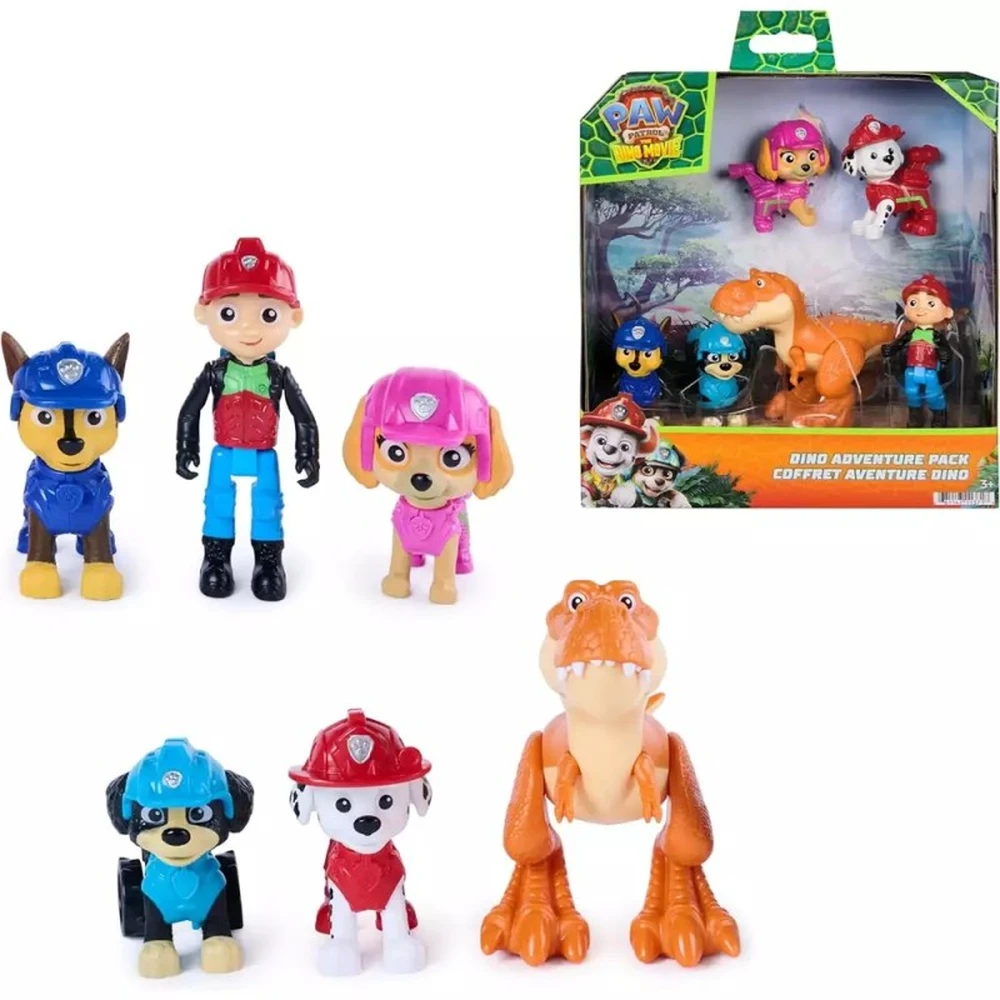 SPIN MASTER Paw patrol: A Dino Film dino adventure figura ajándékszett 6 pieces 6075943