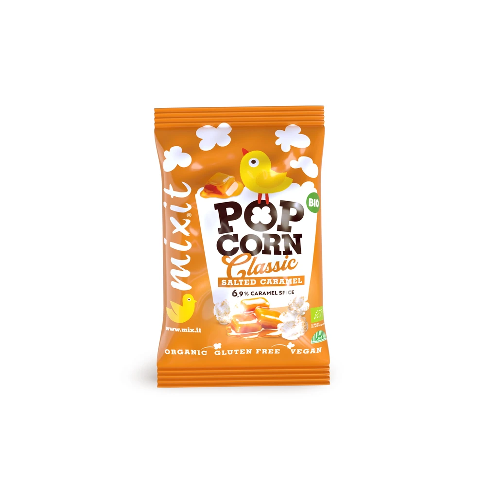 Mixit bio popcorn sós karamell 13 g 103063