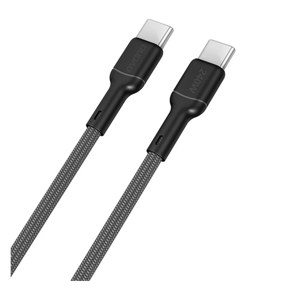 DUDAO USB 2.0 Type C Összekötő 240W PD Fekete 2m L9CMAX GP-190530