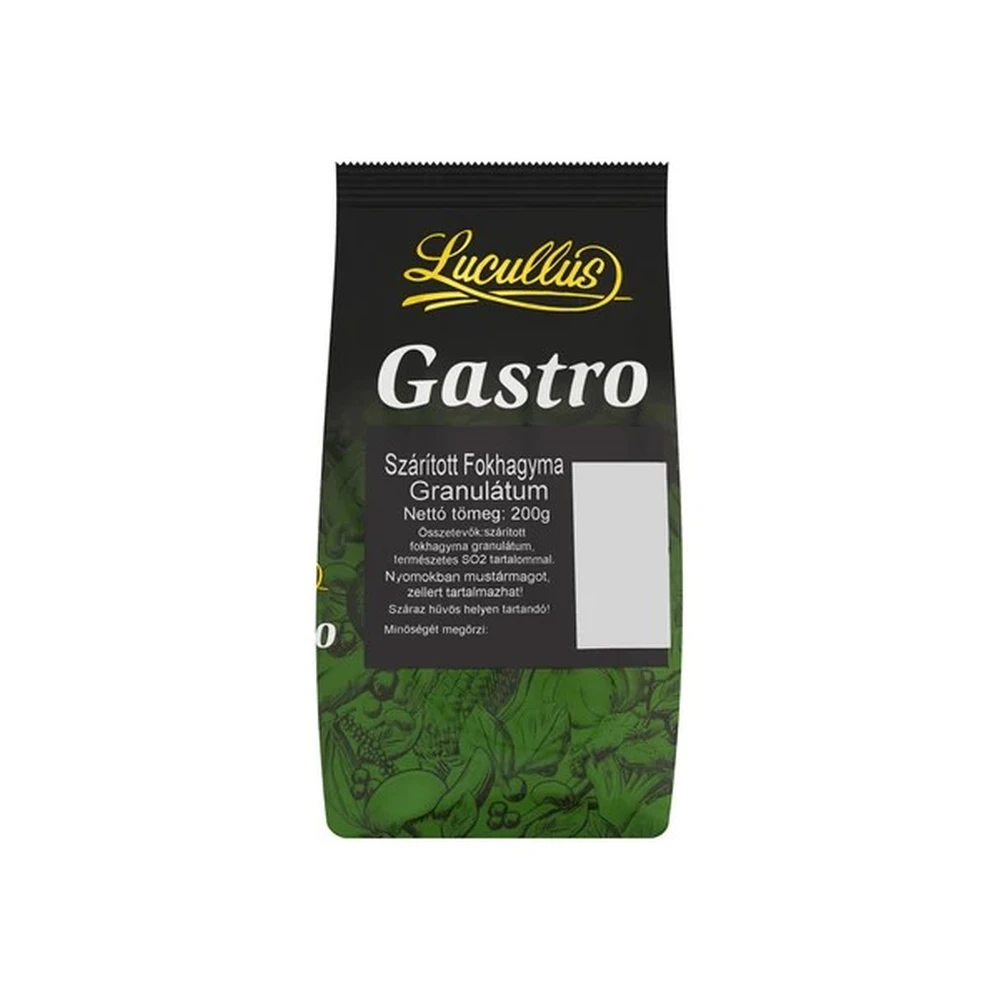 SZILAS FOOD Lucullus fokhagyma granulátum gasztro 200 g 103016