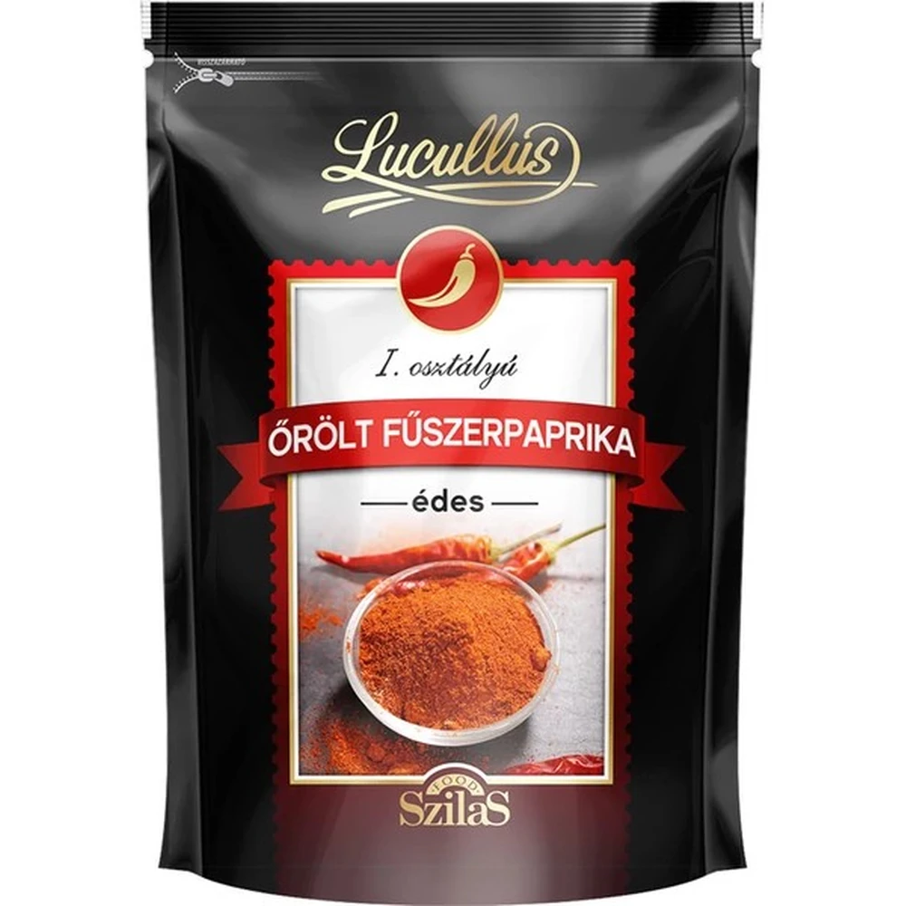 SZILAS FOOD Lucullus őrölt fűszerpaprika édes I. osztályú 200 g 103022