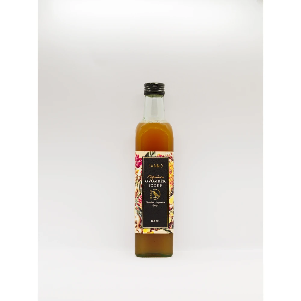 Janko kézműves ginger syrup 500ml 103492
