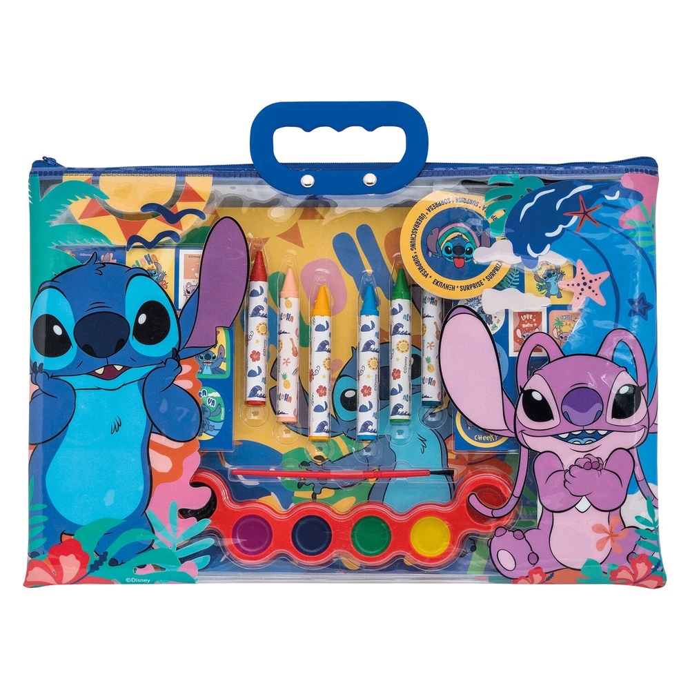 Rajzkészlet táskában Stitch 1023-68005