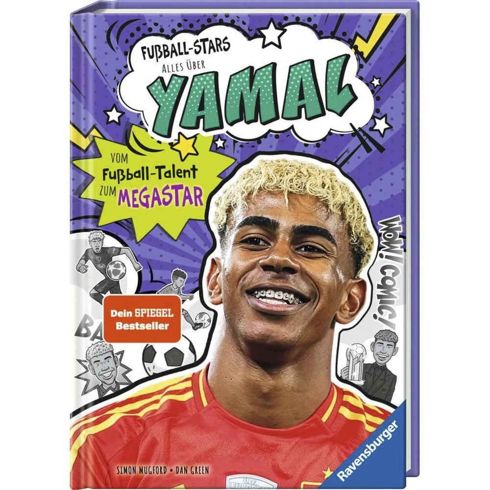 Fußball-Stars: Alles über Yamal Hardcover 46460
