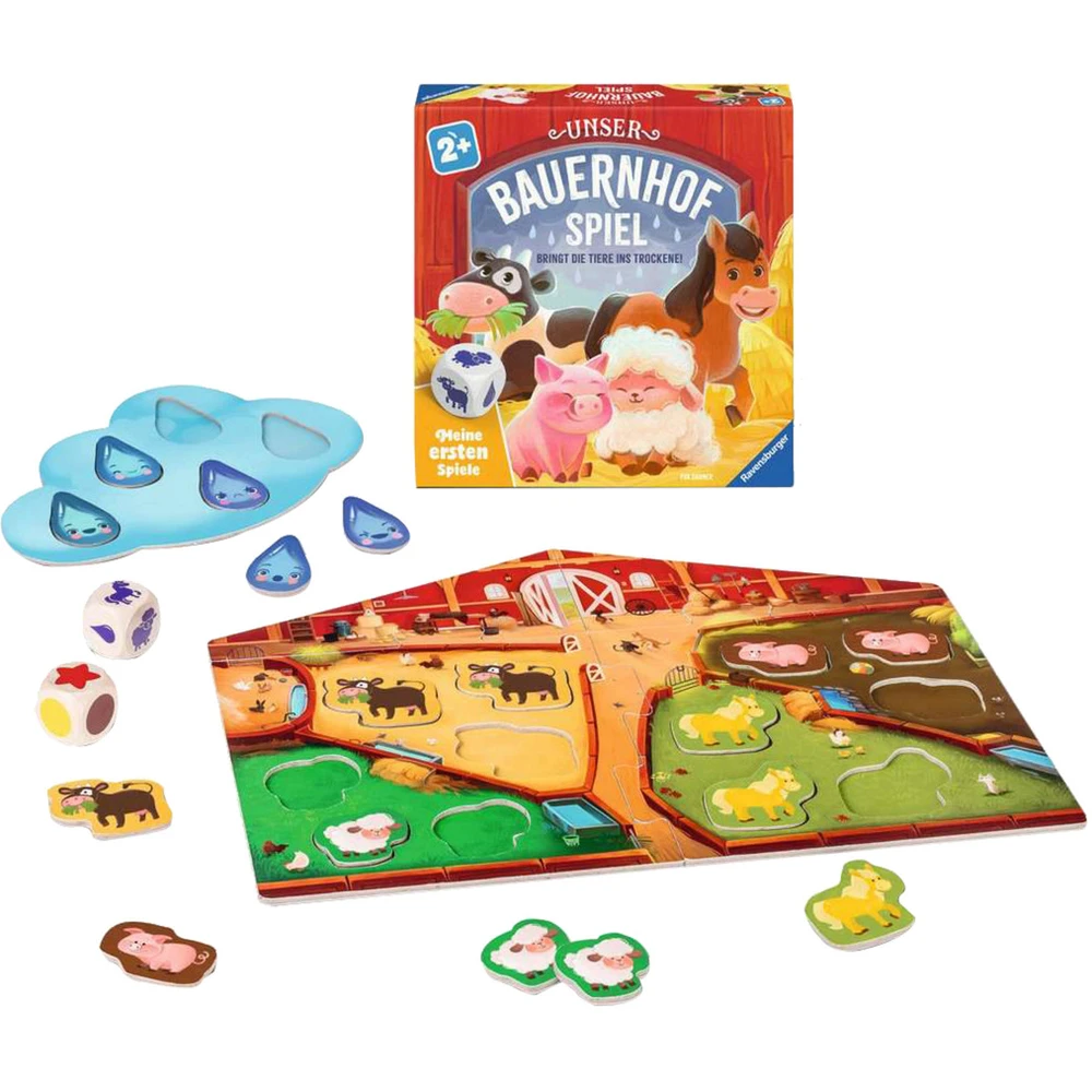 RAVENSBURGER Meine ersten Spiele - Unser Bauernhofspiel társasjáték 12010008