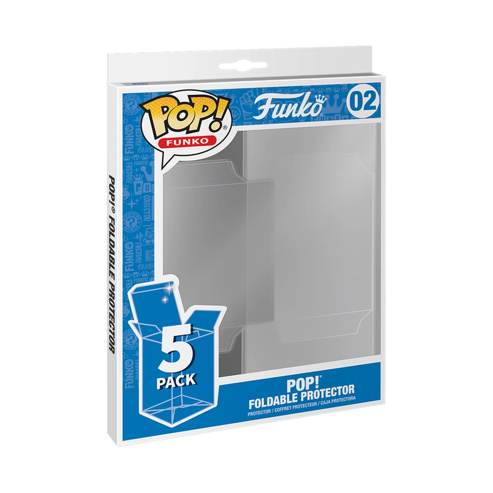 FUNKO Pop Protector: Összehajtható Pop! védőtok 5 darabos csomag 78512