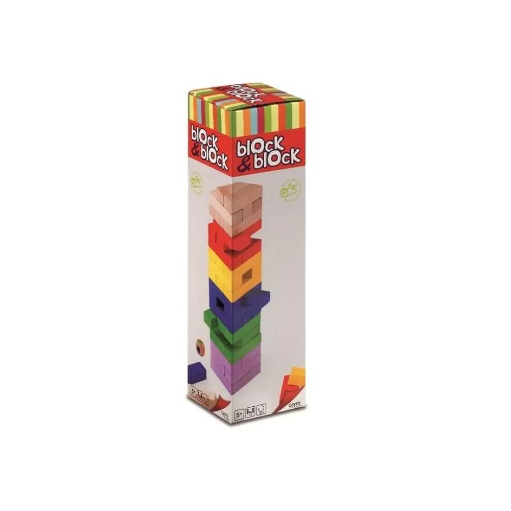 CAYRO GAMES Block & Block Colors board game
