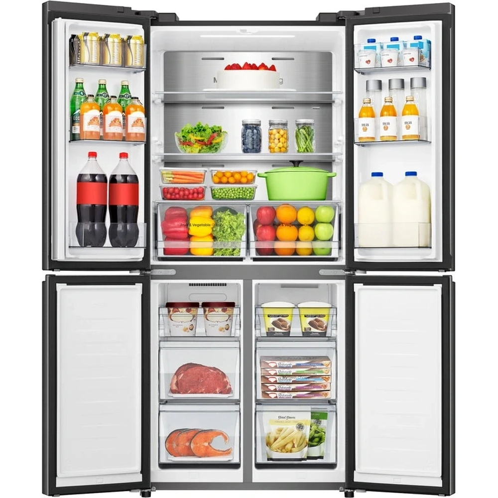 HISENSE RQ5P470SAFE Refrigerator 4 door Side By Side black