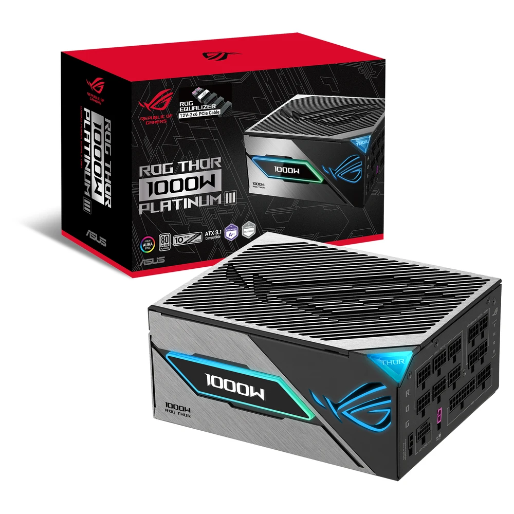 ASUS ROG Thor 1000W Platinum III (ROG Equalizer)