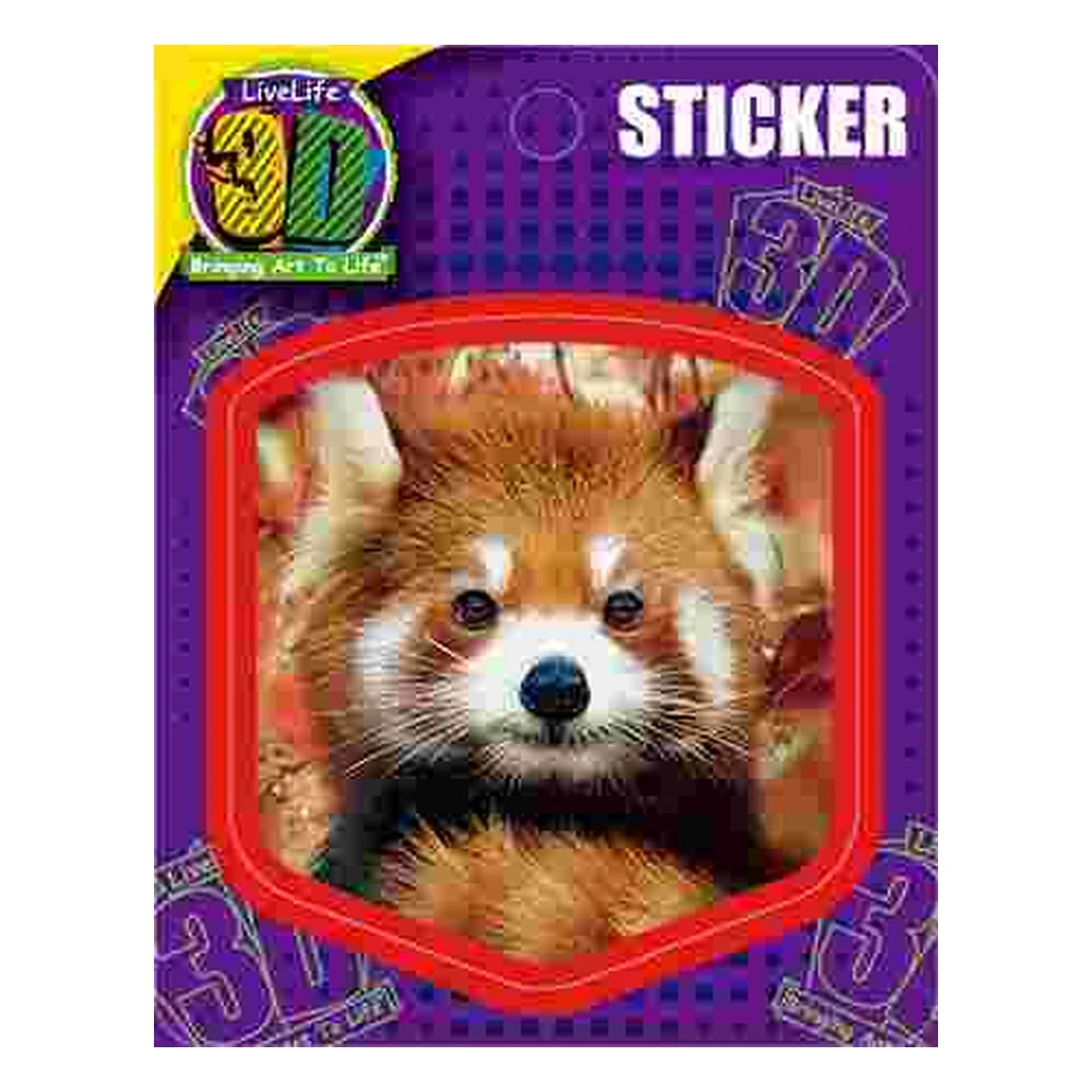 3D sticker Baby vöröspanda 85342