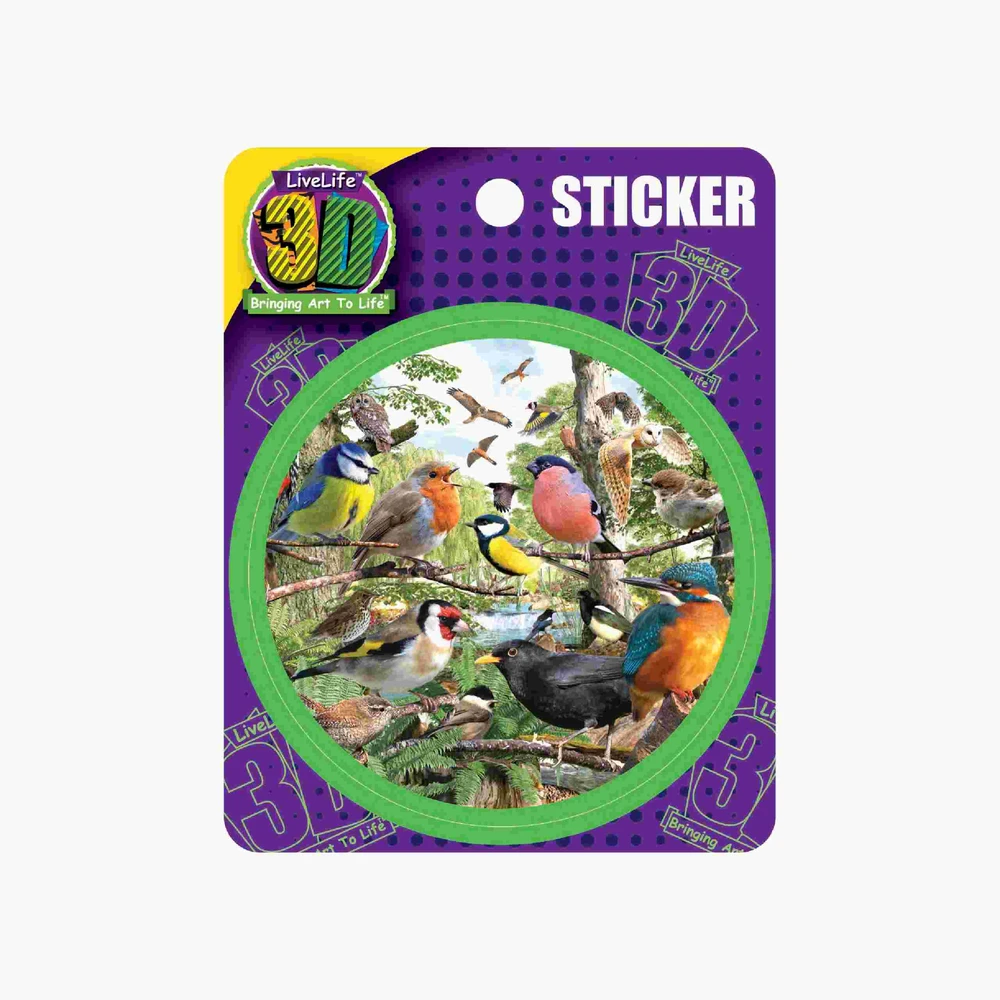 3D sticker Madárkák 88961