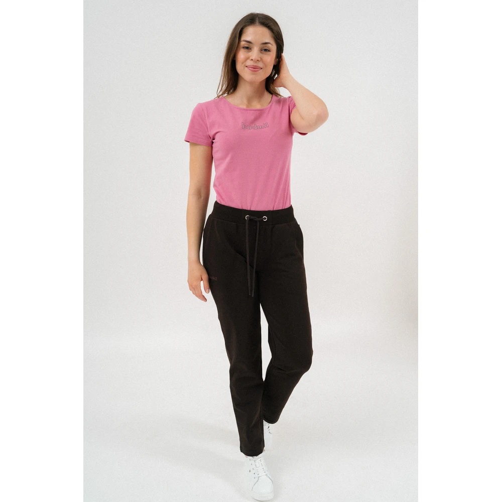 BUDMIL Straight szárú szabadidőnadrág Female L brown