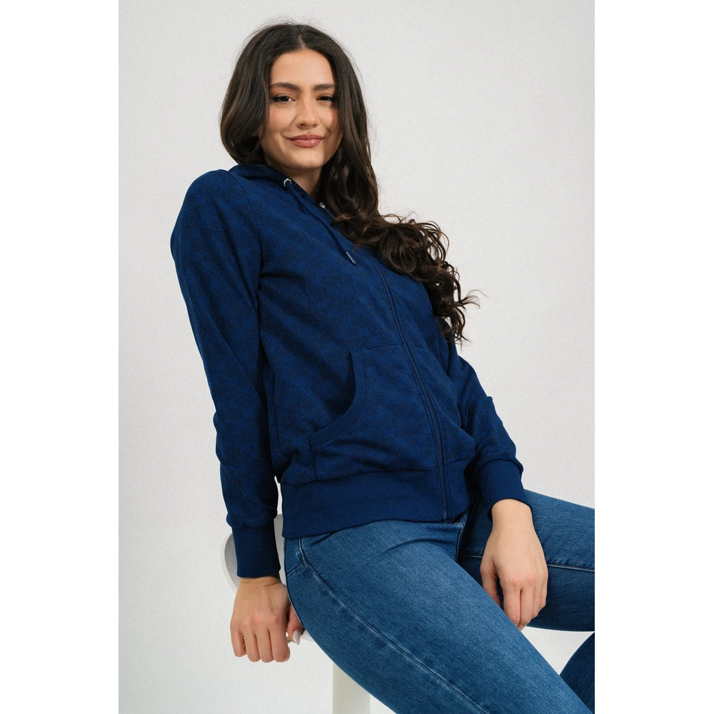 BUDMIL Hooded szabadidőfelső Female M s.kék