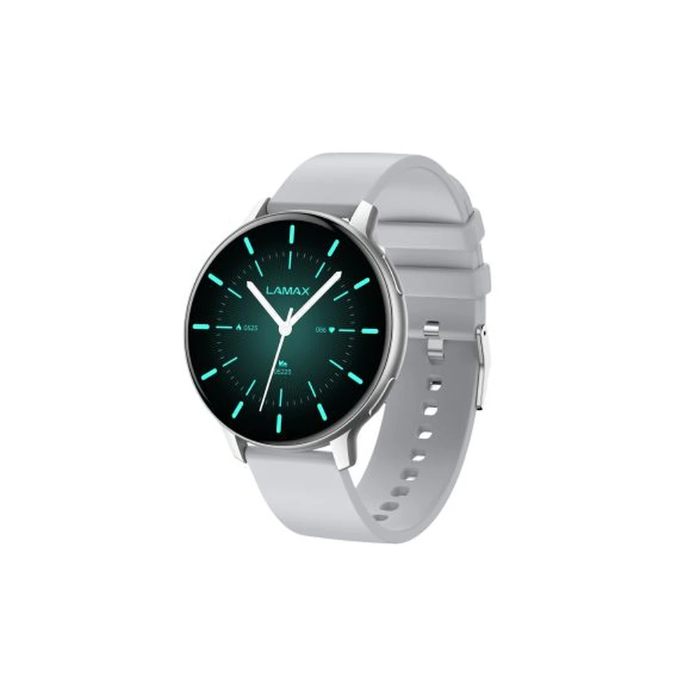 LAMAX Aura Silver smart watch silver