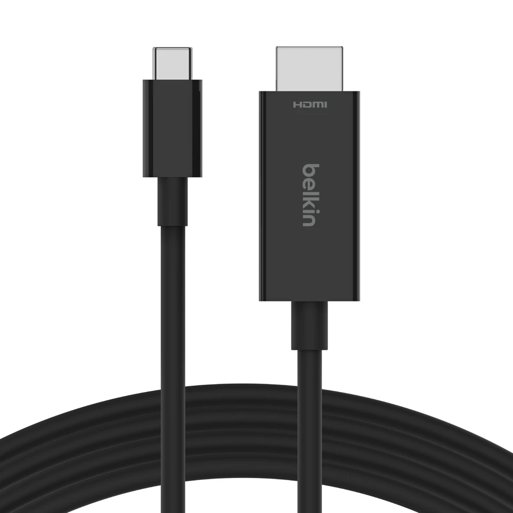 BELKIN USB 2.0 - USB 2.0 Type C Converter Fonott Black 2m CAB022HQ2MBK