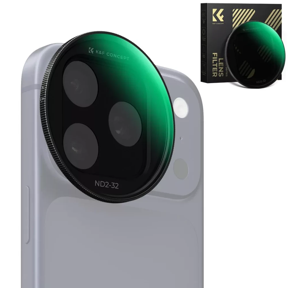 K-F CONCEPT ND2-32 Snap-on filter HD coating iPhone 17 Pro/Max KF-15-0052