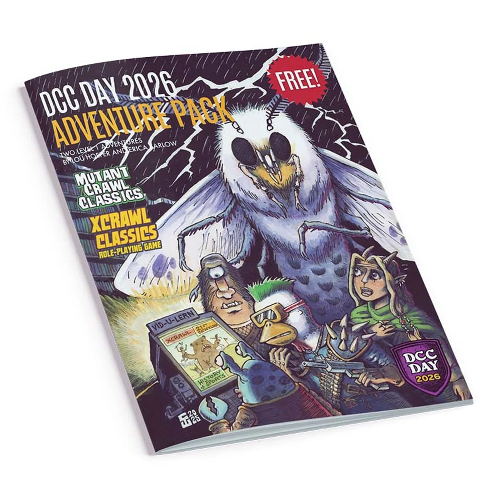 GOODMAN GAMES DCC Day 2026: Adventure Pack kalandjáték szabálykönyv DCC169