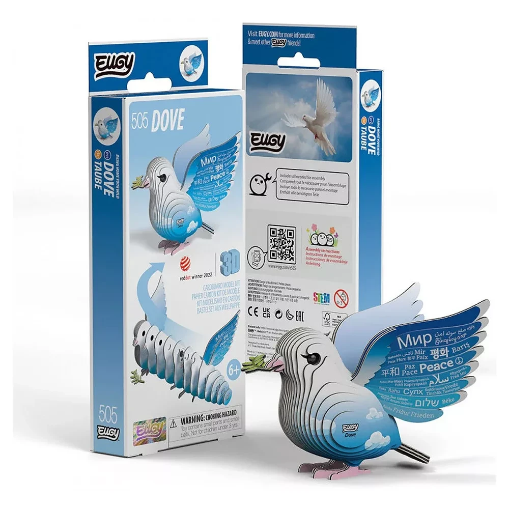 EUGY Dove 3D puzzle XEG-505