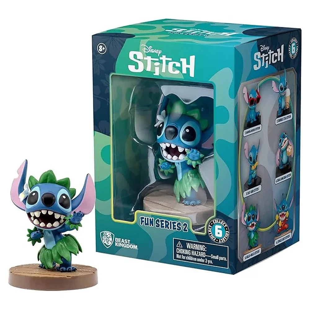 YÜME Stitch Hero Box Window Box Fun Series 2 Stitch HulaHula YU15858