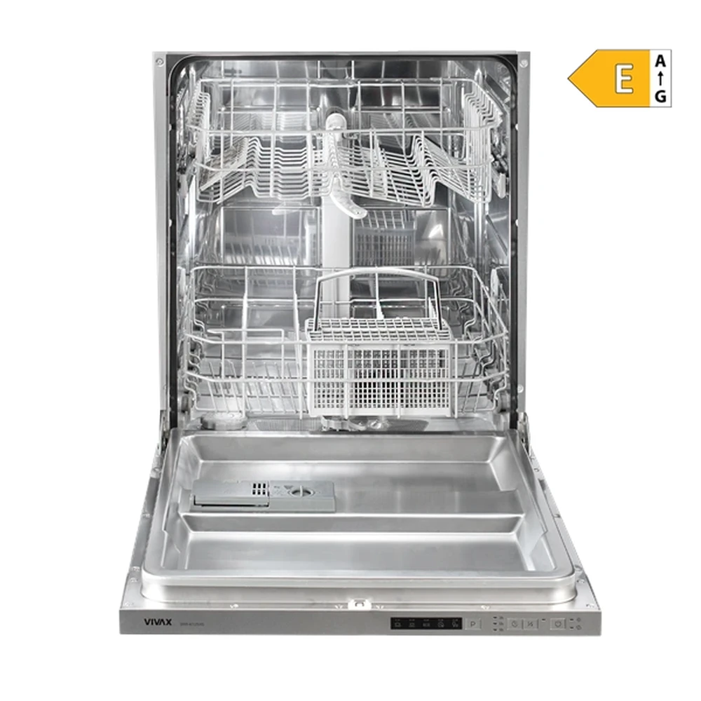 VIVAX Mountable dishwasher 12 place settings 5 program DWB-601252CL