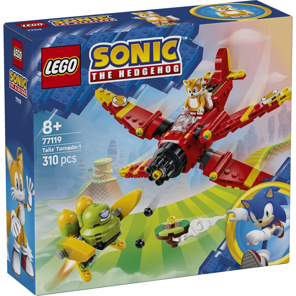 LEGO Sonic a Hedgehog Tails Tornado-1 77119