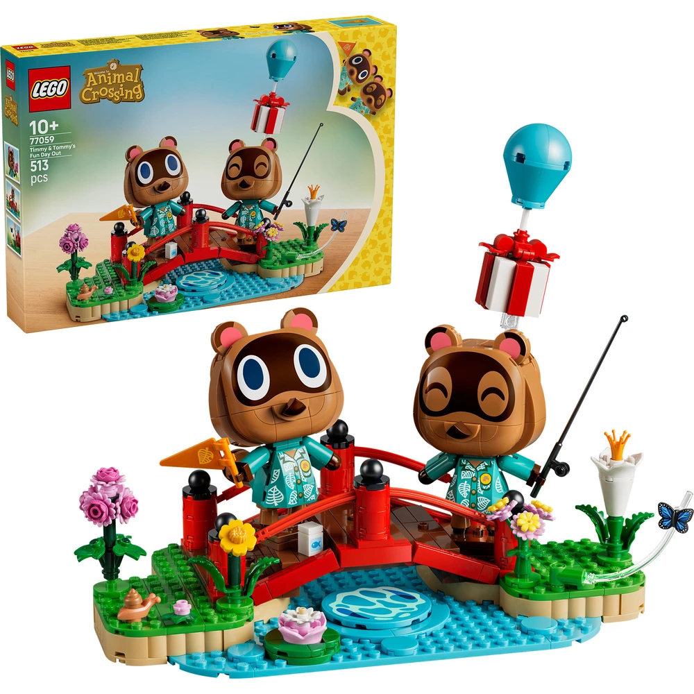 LEGO Animal Crossing Ausflug Nepp és Schlepp társaságában 77059