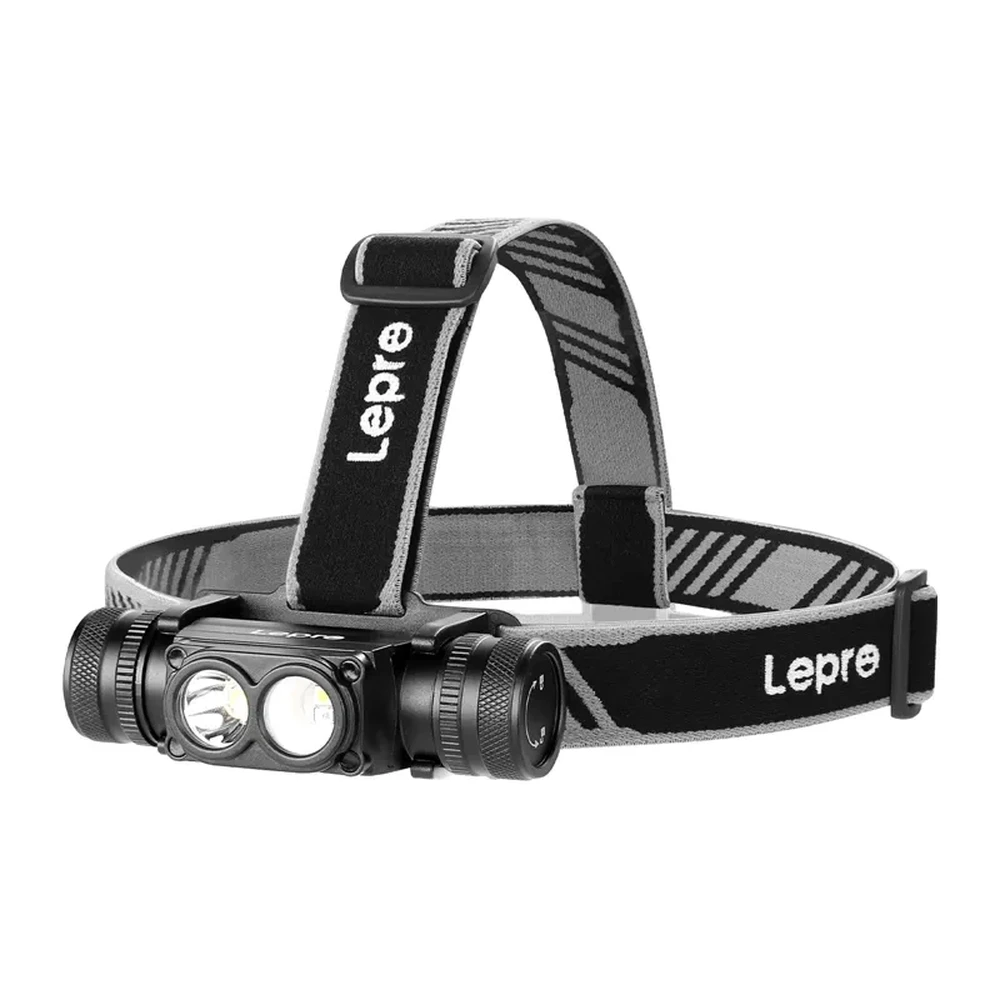 LEPRO Headlight 1000 lm rechargeable USB-C IP65 PR320018