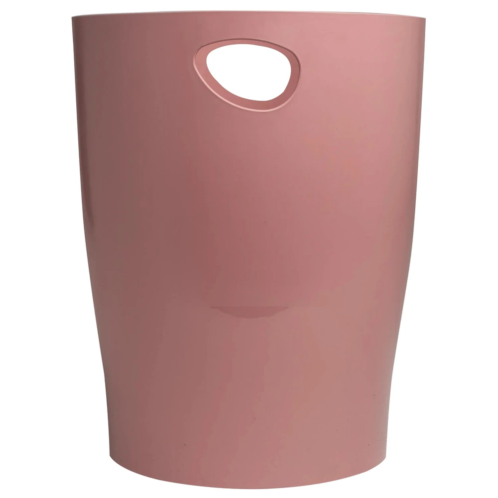 EXACOMPTA Ecobin Skandi Papírkosár plastic 15 liter púderrózsaszín EX45338D