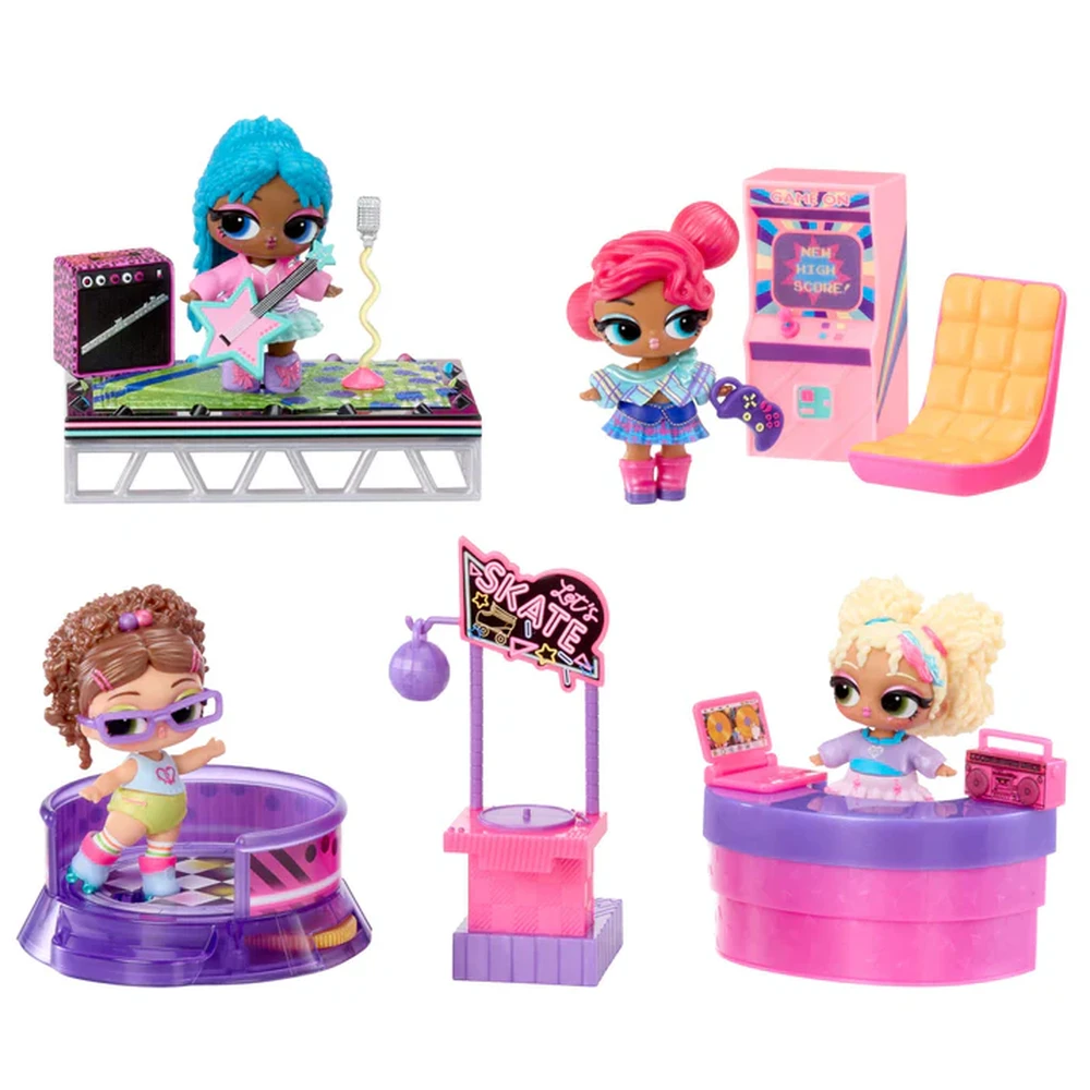 MGA ENTERTAINMENT L.O.L. Surprise Music Festival Furniture Pack furniture stock 249733-EUC