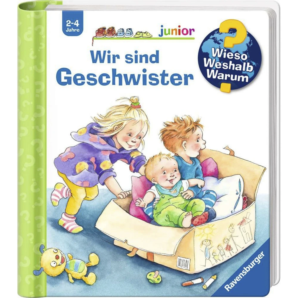 RAVENSBURGER Wieso? Weshalb? Warum? junior 29. kötet - Testvérek vagyunk 60043