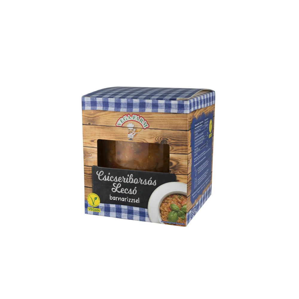 Vega Farm lecsó csicseriborsóval barnarizzsel 350g 103744